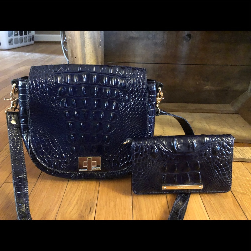 Brahmin Crossbody and Wallet